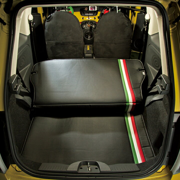 楽天市場】FIAT/PANDA/ABARTH ラゲッジシート (トリコローレ) 【CABANA 