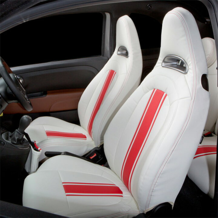 楽天市場】ABARTH アバルト 500/595 シートカバー PRESTO プレスト 全 