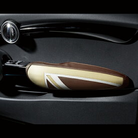 BMW MINI（ミニ） F55専用 ドアアームレストカバー ユニオンジャック セピアブラウン CABANA アクセサリー