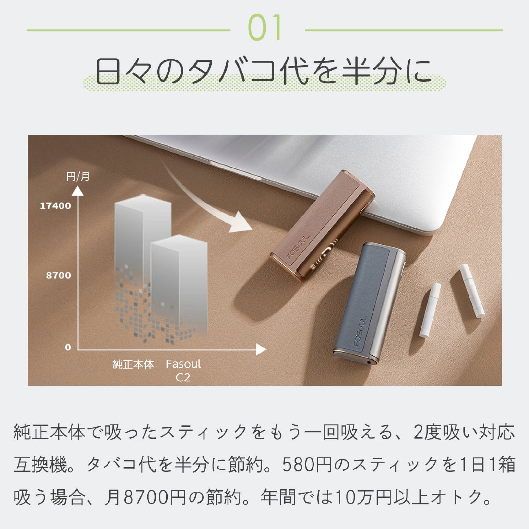 FasoulC2ファソウルシーツーアイコスイルマ互換機