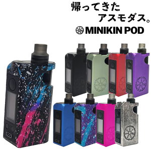 vape pod �d�q�^�o�R Asmodus Minikin Pod �A�X���_�X �~�j�L�� �|�b�h �d�q�^�o�R �����C vape pod�^ ���� MTL DL �x�C�v �x�[�v �{�� �X�^�[�^�[�L�b�g �Z�b�g ���d�� �d�q�^�o�R �^�[�� �j�R�`��0 �A�X