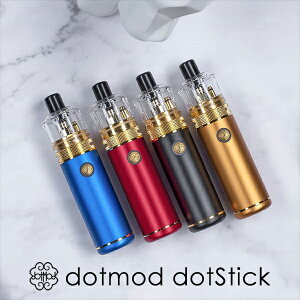 dotmod dotStick Kit ドットモッド ドットスティック vape 電子タバコ pod型 テクニカルチューブMOD mod テクニカル 18350 18650