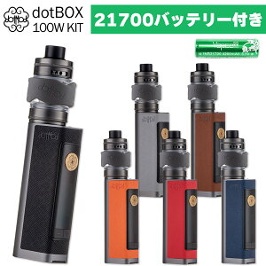 【バッテリーセット】電子タバコ vape dotmod dotBOX 100W KIT ドットモッド ドットボックス 100W 爆煙 スターターキット 電子タバコ vape 本体 液漏れしない べイプ ベープ 水蒸気 電子タバコ タール