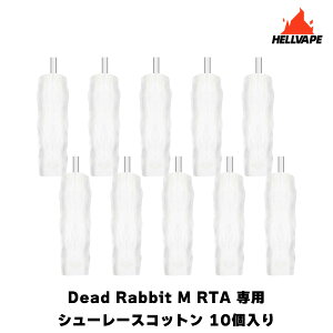 Hellvape DeadRabbit M RTA p Max Shoelace cotton }bNX V[[X Rbg 10 wxCv fbhrbg M bV fhr vape rta rba Ag}CU[  Dead Rabbit M