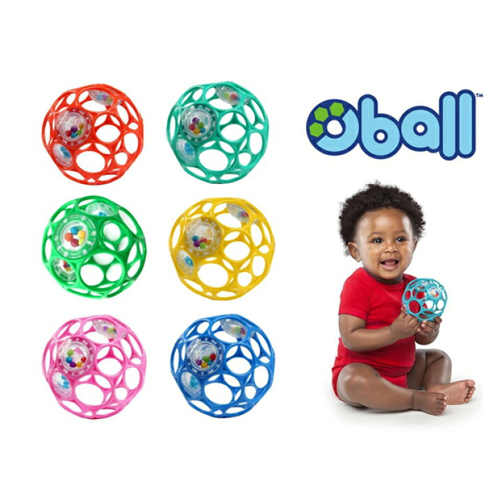 楽天市場 正規品 オーボール３ラトル オーボール ラトル Oball ボール おもちゃ ベビーカー F L Clover 抱っこひも店