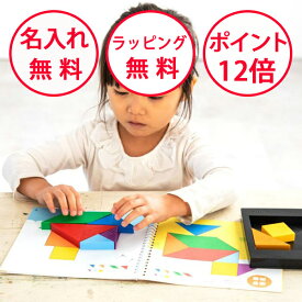 【ポイント12倍】知育玩具 3歳 パズル 脳力タングラム エドインター 知の贈り物 おもちゃ 知育 誕生日プレゼント 男の子 女の子 プレゼント 学習玩具 誕生日 GENI ジェニ 無料 名入れ エド・インター