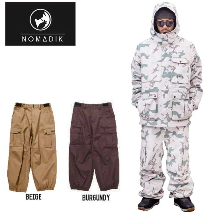 楽天市場】23-24 NOMADIK ノマディック ウエアー 777 SNOW WEAR PANT  