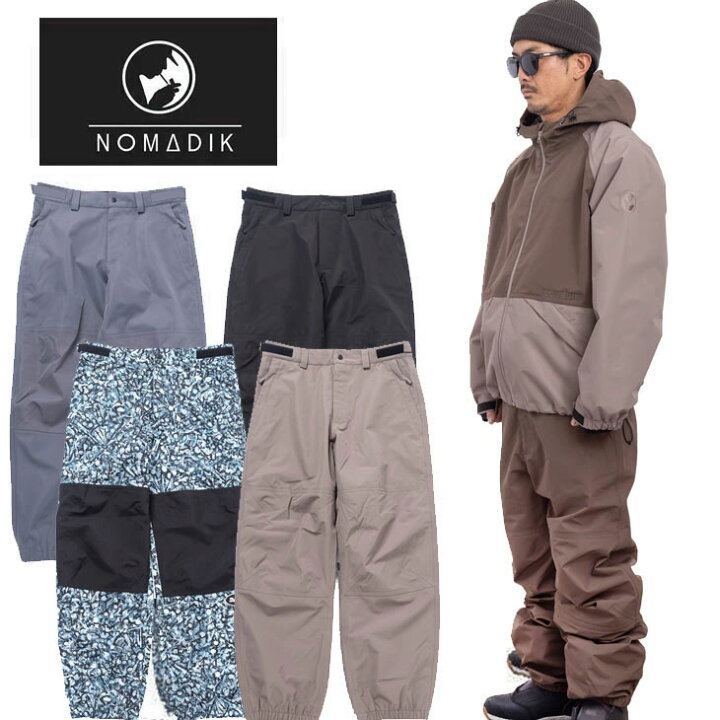 楽天市場】23-24 NOMADIK ノマディック ウエアー SNOW WEAR GRIND PANT  