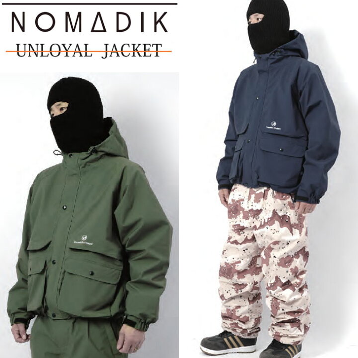 楽天市場】24-25 NOMADIK ノマディック ウエアー UNLOYAL JACKET 