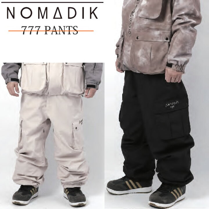 楽天市場】24-25 NOMADIK ノマディック ウエアー 777 PANTS パンツ 