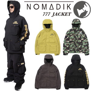 nomadik 26-27 �m�}�f�B�b�N NOMADIK �X�m�[�{�[�h �E�F�A�[ 777 JACKET �X���[�Z�u�� �W���P�b�g �\��̔��i 11�����ח\�� ship1