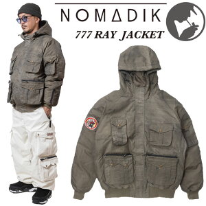 nomadik 26-27 �m�}�f�B�b�N NOMADIK �X�m�[�{�[�h �E�F�A�[ 777 RAY JACKET �X���[�Z�u�� �W���P�b�g �\��̔��i 11�����ח\�� ship1