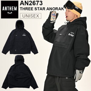 26-27 ANTHEM �A���Z�� �X�m�{ �E�F�A�[ �W���P�b�g THREE STAR ANORAK �A�m���b�N AN2673 �\��̔��i 11�����ח\�� ship1
