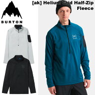 25-26 BURTON バートン スノーボード レイヤー インナー [ak] Helium Grid Half-Zip Fleece ハーフジップ…