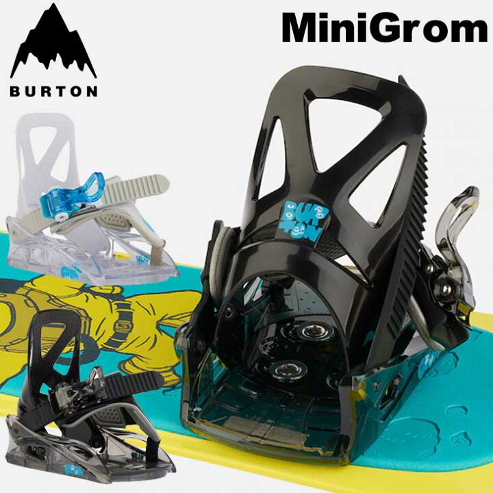 楽天市場】23-24 BURTON バートン ビンディング キッズ Mini Grom 