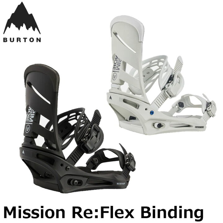 楽天市場】24-25 BURTON バートン スノーボード ビンディングMission 