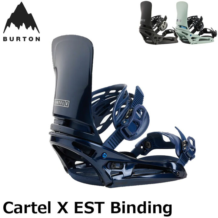 楽天市場】24-25 BURTON バートン スノーボード ビンディングCartel X 