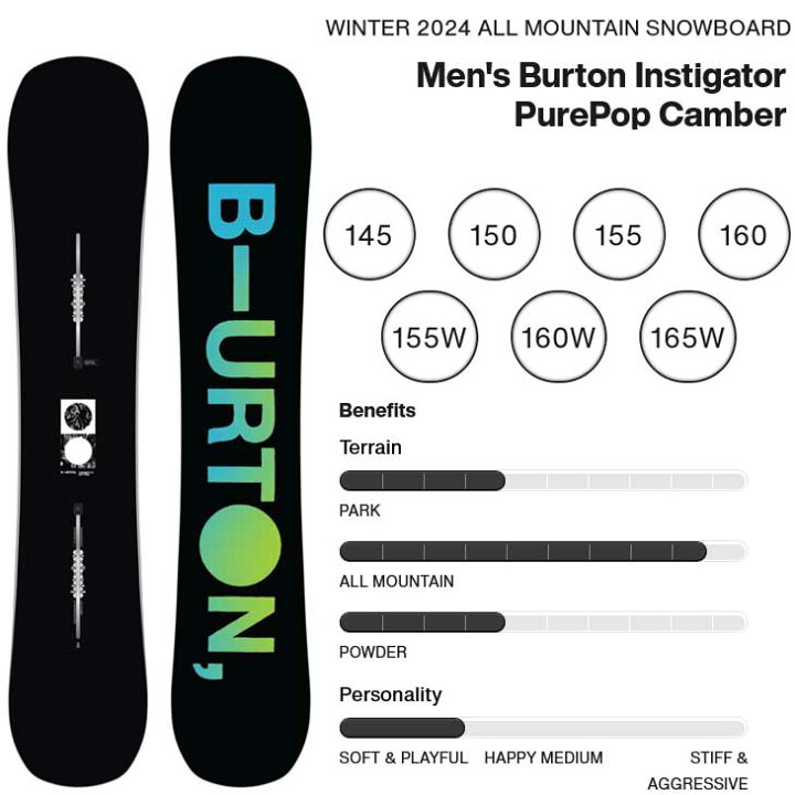 楽天市場】23-24 BURTON バートン スノーボード Men