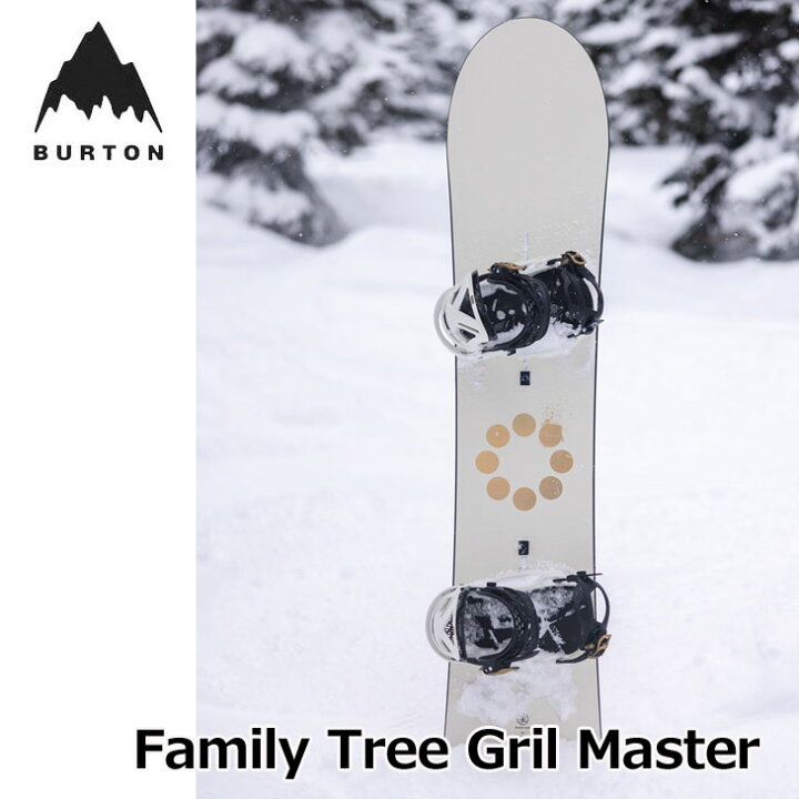楽天市場】23-24 BURTON バートン スノーボード パウダー Family Tree 