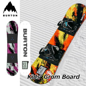 24-25 BURTON バートン スノーボード Kids キッズ グロム Grom Flat Top 【日本正規品】ship1【返品種別OUTLET】