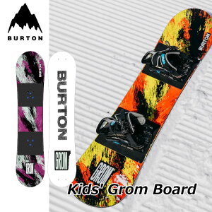 24-25 BURTON o[g Xm[{[h Kids LbY O Grom Flat Top y{Kizship1yԕiOUTLETz