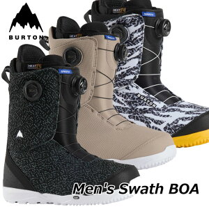 24-25 BURTON o[g Xm[{[h u[c Y Men's Swath BOA Boot XX{A y{Kizship1yԕiOUTLETz