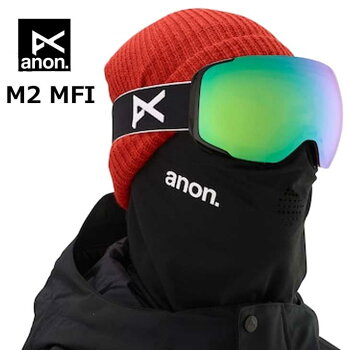 18-19ANONアノンゴーグルMen'sAnonM2MFI-ASIANFITスペアレンズ付きship1