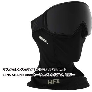 18-19ANONアノンMen'sAnonM4Goggle-ToricLensASIANFIT