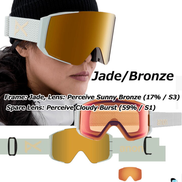 楽天市場】22-23 anon アノン ゴーグル Sync Goggles Low Bridge Fit 