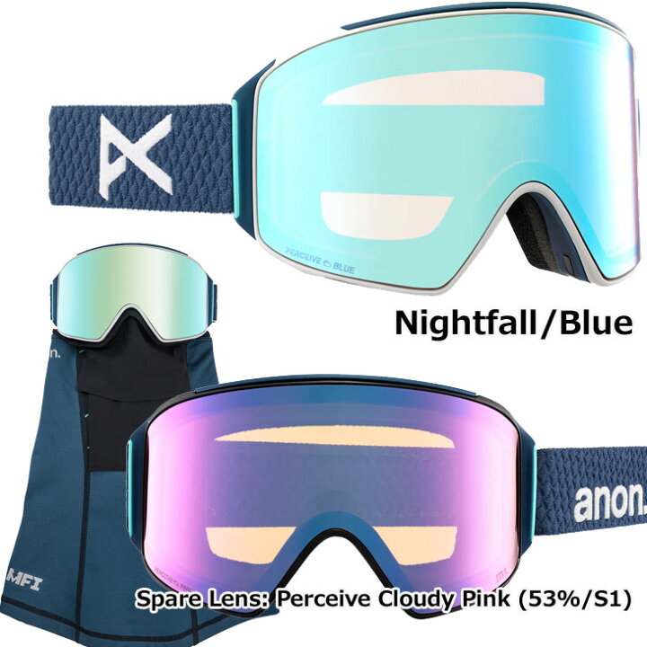 楽天市場】23-24 anon アノン ゴーグル M4 Goggles Low Bridge Fit 