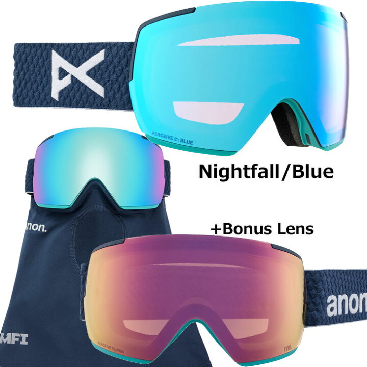 楽天市場】23-24 anon アノン ゴーグル M5 Goggles Low Bridge Fit 