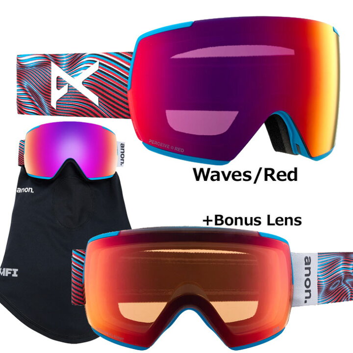 楽天市場】23-24 anon アノン ゴーグル M5 Goggles Low Bridge Fit 
