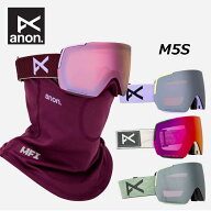 25-26 ANON アノン スキー&スノーボードゴーグル 【M5S】flat-toric Goggles + MFIフェイスマスク 【日本…