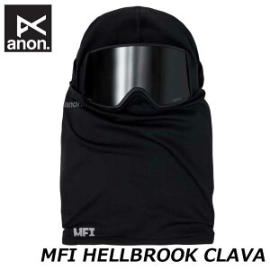 25-26 ANON �A�m�� �t�F�C�X�}�X�N MFI Hellbrook Balaclava �w���u���b�N�o���N���o MFI�S�[�O���Ή� ship1�y�ԕi���OUTLET�z