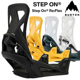 24-25 BURTON バートン スノーボード ビンディング メンズ Men's Step On Re:Flex Binding ステップオン バインディング 【日本正規品】ship1【返品種別OUTLET】