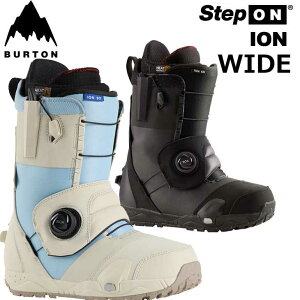 24-25 BURTON �o�[�g�� �X�m�[�{�[�h �u�[�c �����Y Men's ION Step On Boot Wide �A�C�I�� �X�e�b�v�I�� �y���{���K�i�zship1�y�ԕi���OUTLET�z