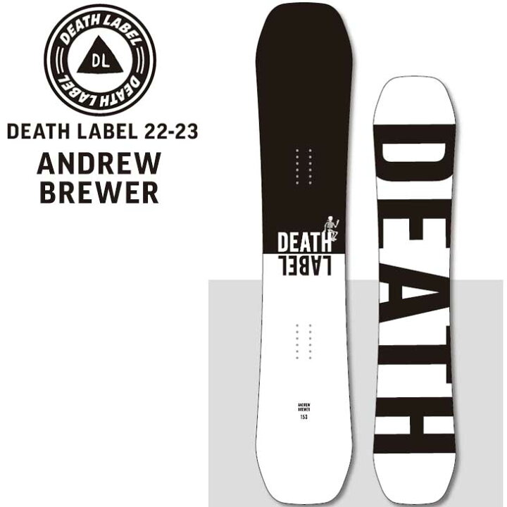 楽天市場】22-23 DEATH LABEL デスレーベル スノーボード 【 ANDREW  