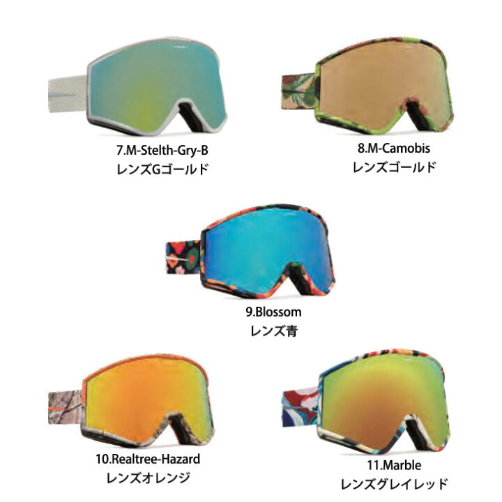 楽天市場】22-23 ELECTRIC エレクトリック スノー ゴーグル Kleveland  