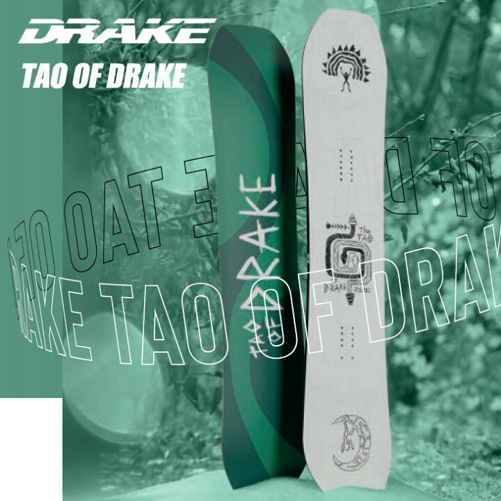 楽天市場】23-24 DRAKE ドレイク スノーボード 板 TAO OF DRAKE タオ  