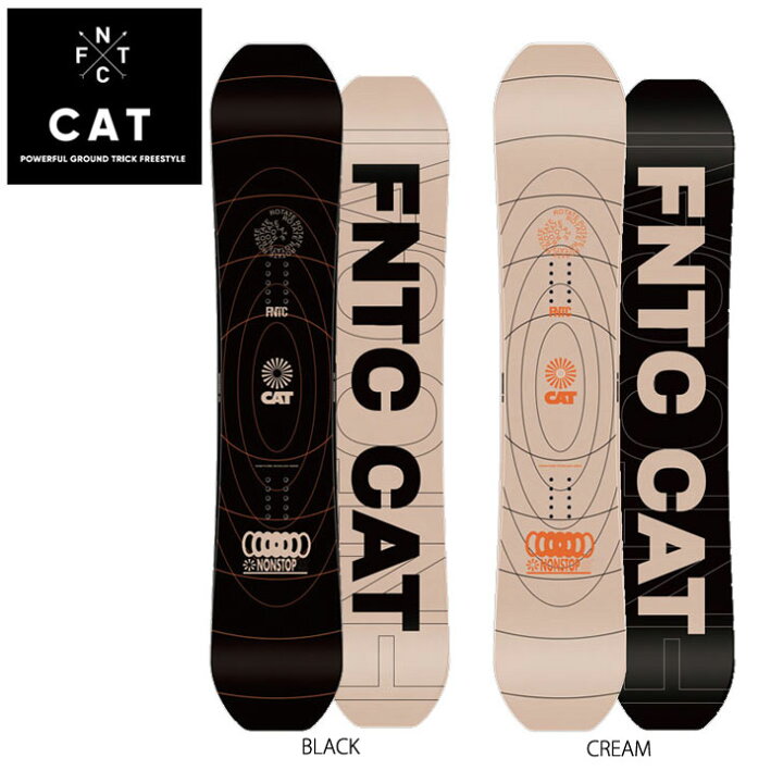 楽天市場】23-24 FNTC スノーボード 板 CAT シーエーティー ship1 