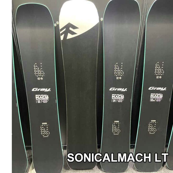 楽天市場】25-26 GRAY グレイ スノーボード カービング板 SONICALMACH  