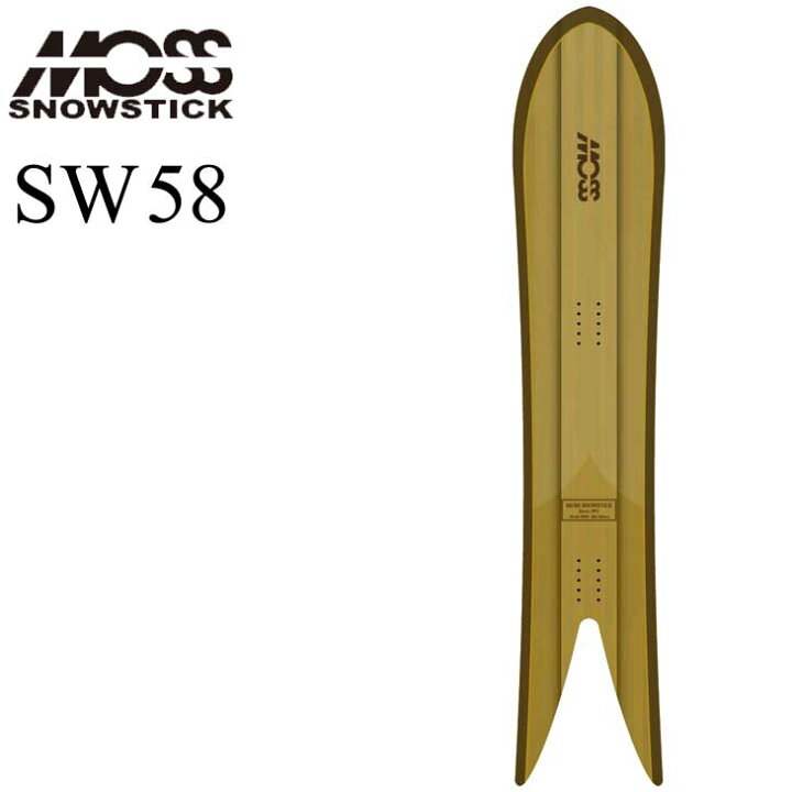 楽天市場】23-24 MOSS SNOWSTICK モス スノースティック スノーボード  