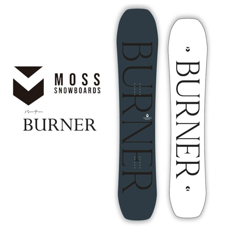 楽天市場】25-26 MOSS SNOWBOARD モス スノーボード 板 【BURNER 