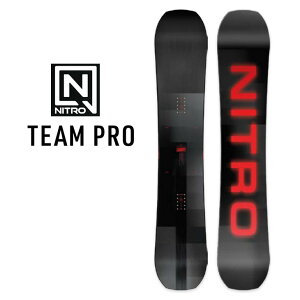 24-25 NITRO ナイトロ スノーボード 板 メンズ レディースTEAM PRO ship1【返品種別OUTLET】