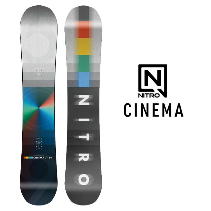 楽天市場】25-26 NITRO ナイトロ スノーボード 板 【CINEMA】シネマ 