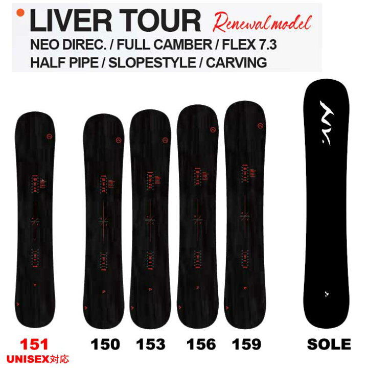 楽天市場】23-24 NOVEMBER ノベンバー スノーボード LIVER TOUR  