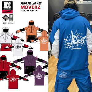 26-27 ACC �G�[�V�[�V�[ SNOW WEAR �E�G�A �W���P�b�g �X�m�[�{�[�h �yMOVERZ ANORAK JACKET�z�\��̔��i 11�����ח\�� ship1