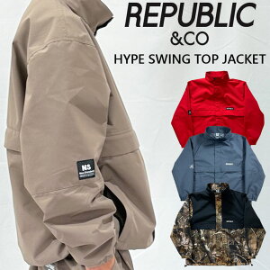 25-26 ���p�u���b�N REPUBLIC �� CO �X�m�{ �E�F�A�[ �W���P�b�g HYPE SWING TOP JACKET ���j�Z�b�N�X ship1