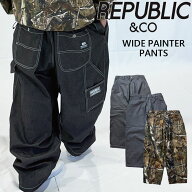 25-26 リパブリック REPUBLIC ＆ CO スノボ ウェアー パンツ WIDE PAINTER PANTS ユニセックス ship1