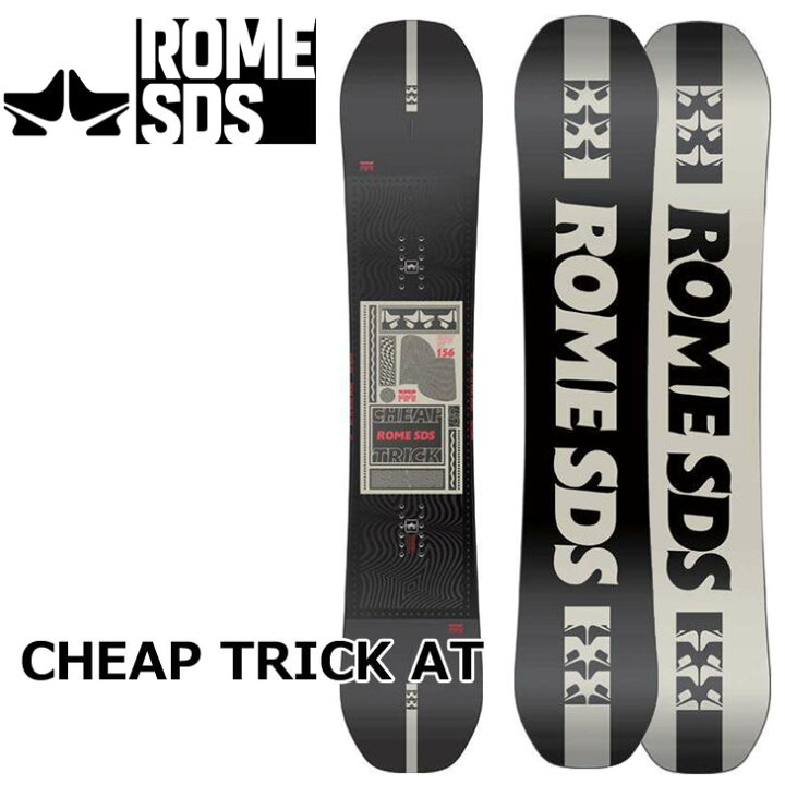 楽天市場】22-23 ROME SDS ローム スノーボード CHEAP TRICK 【AT  